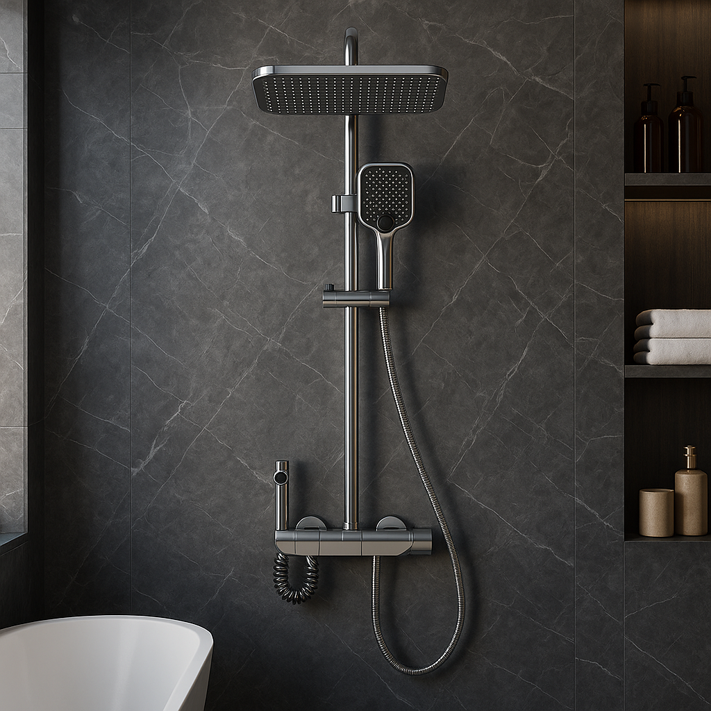 Ensemble de douche thermostatique KAYRO