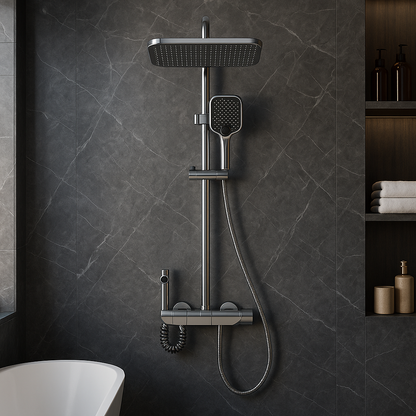 Ensemble de douche thermostatique KAYRO