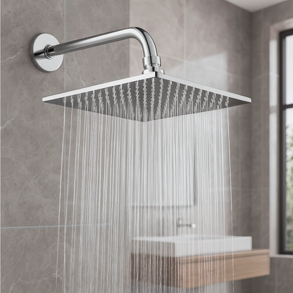 Tête de douche Pluie