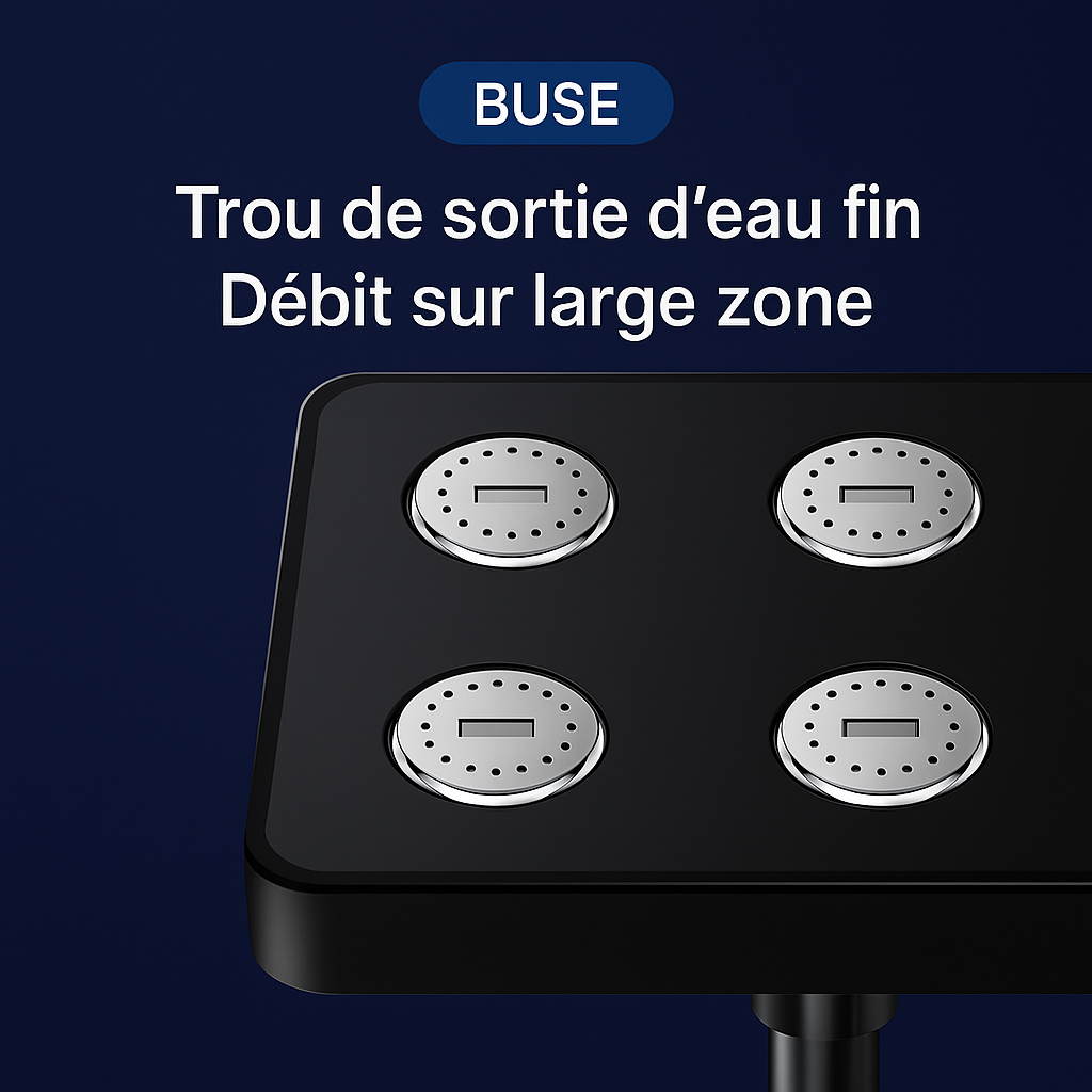 Tête de douche Nox