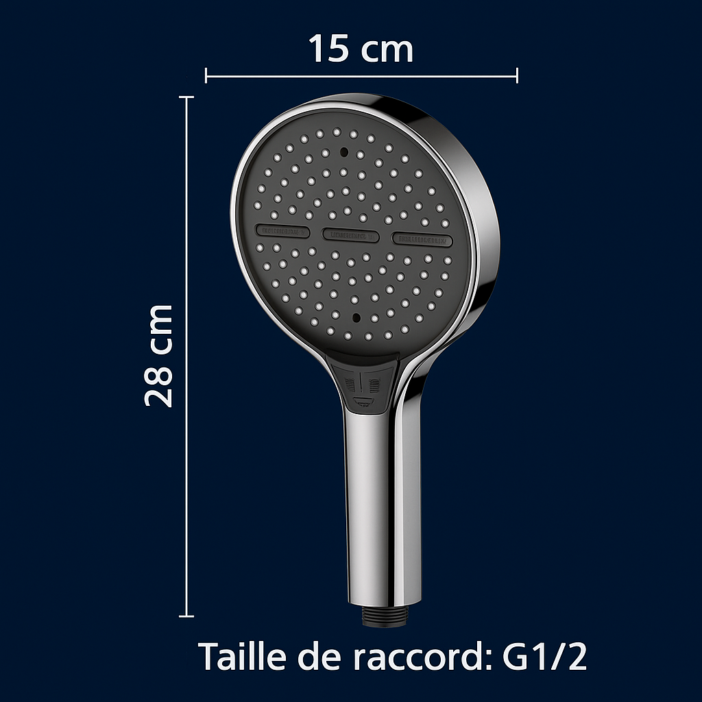Pommeau de douche HydroPulse