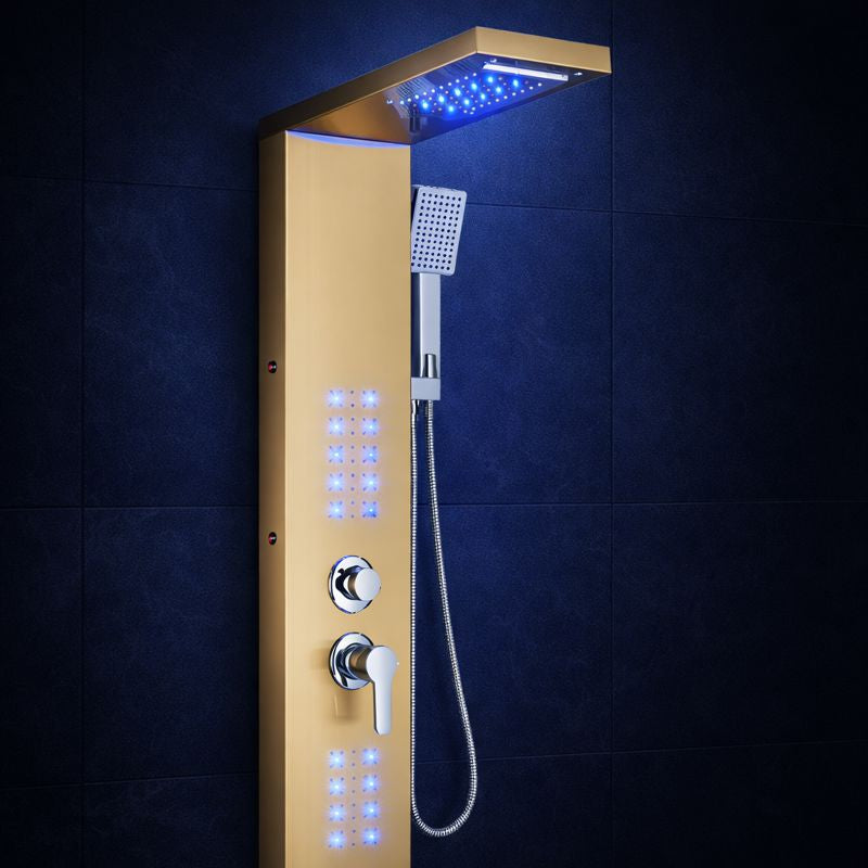 Colonne de douche hydromassante Aura LED